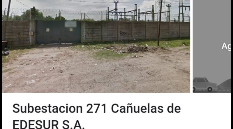 Cañuelas EDESUR negligencia, cortes de energía de 30 minutos cada una hora y media.