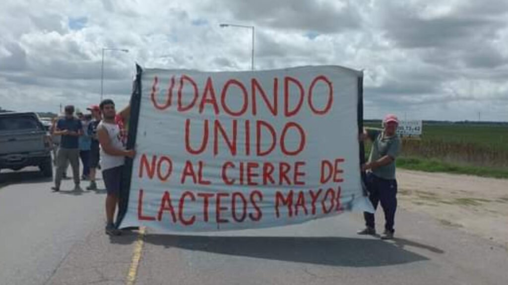 Cañuelas Udaondo conflicto en la pyme Mayol, Sindicalistas Violentos?