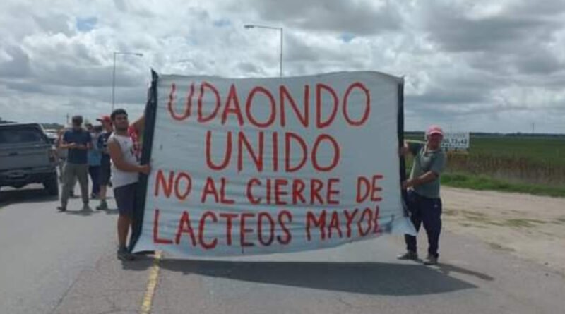 Cañuelas Udaondo conflicto en la pyme Mayol, Sindicalistas Violentos?