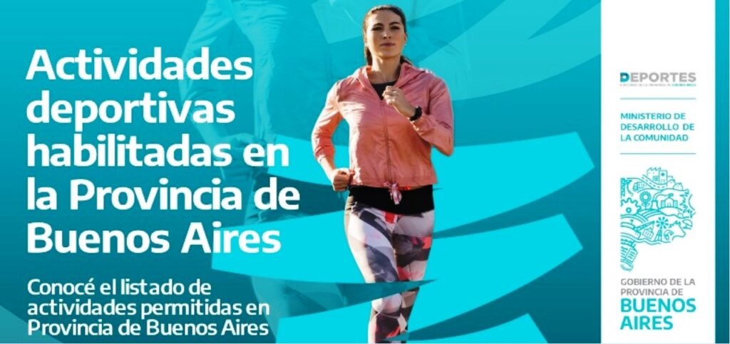 Actividades deportivas colectivas hasta 10 personas en espacios abiertos en la Provincia de Bs As