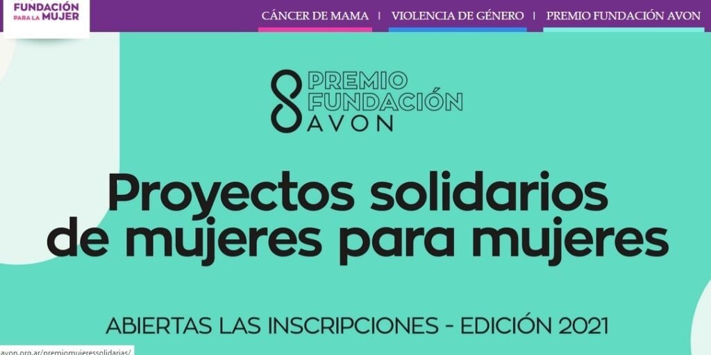 AVON  Fundación- RECONOCE A MUJERES QUE TRABAJAN POR LA IGUALDAD
