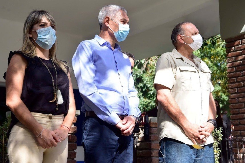 El Ministerio  de Seguridad  de  la Prov. Bs As  Inauguración de Delegación Prevención Ecológica  y Sustancias Peligrosas en Berisso