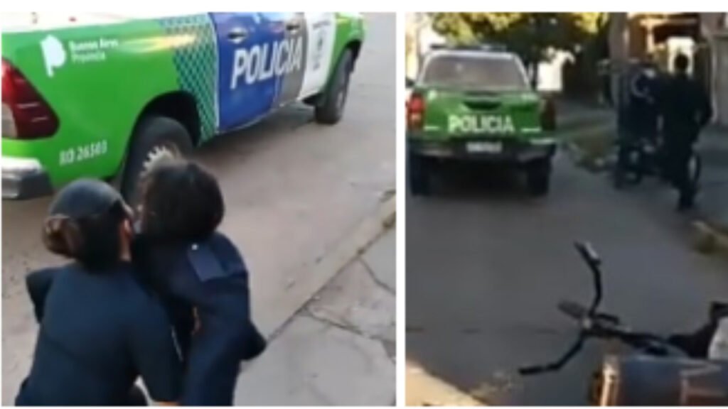 Maia – dos efectivos del comando de Patrulla de Luján la  rescataron