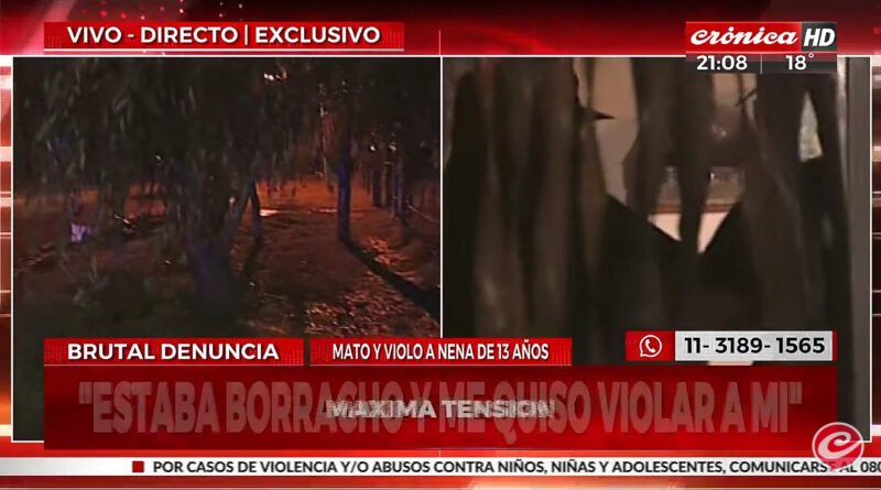 Cañuelas Crónica TV en vivo caso Melanie piden la presencia de la Fiscal Pippo