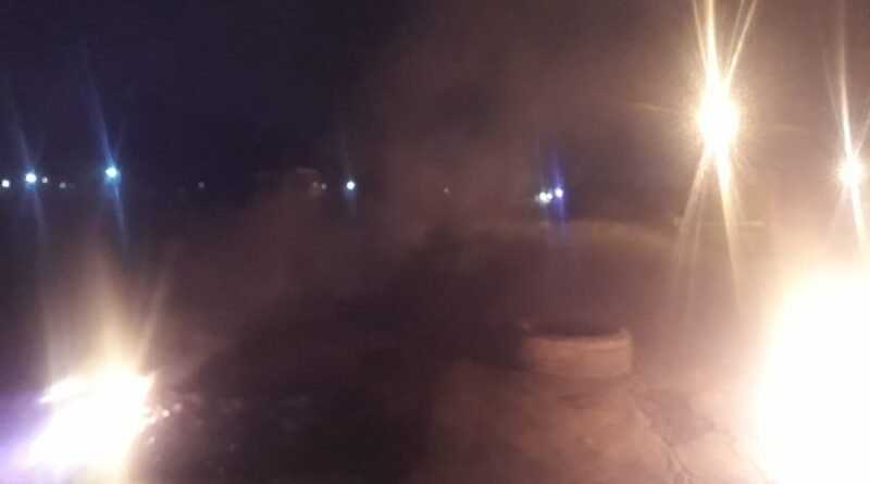 Canuelas Edesur los Nogales, 4 días sin luz, se produjo un accidente  a 50 metros del corte de la Ruta 205.
