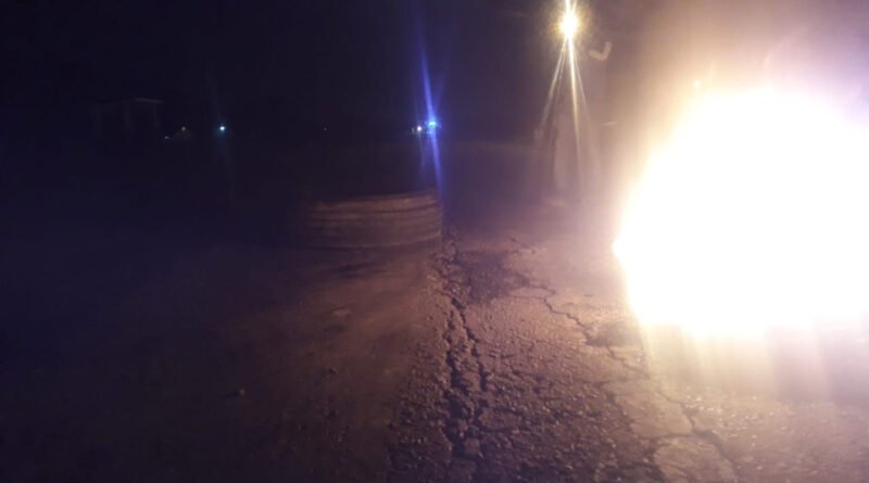 Canuelas Edesur los Nogales, 4 días sin luz, se produjo un accidente  a 50 metros del corte de la Ruta 205.