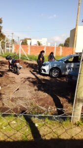 Cañuelas –  espectacular persecución Policial  a una mujer en moto, con toda la documentación.