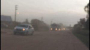 Cañuelas, la continuación de calle 25 de mayo hasta la ruta 205 es un caos de tránsito.