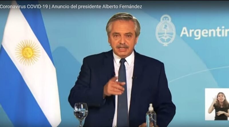 COVID-19 Argentina –  DNU presidencial,  sobre las restricciones 1 de Mayo al 21 de mayo del 2021.