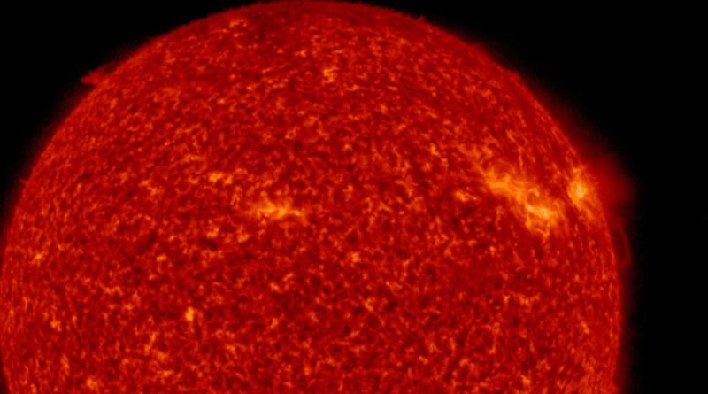 Tormenta espacial  geomágnetica se espera un flujo de Protones de 10MeV por encima de 10 pfu.