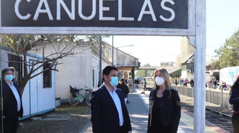  Cañuelas – Fassi supervisó el funcionamiento del Tren Sanitario.