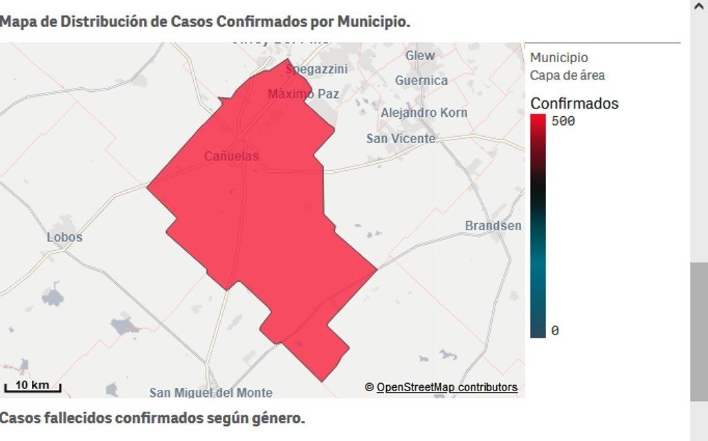 Cañuelas COVID-19 – nuevos  datos del Ministerio de Salud de la Provincia de Buenos Aires 03/06/2021