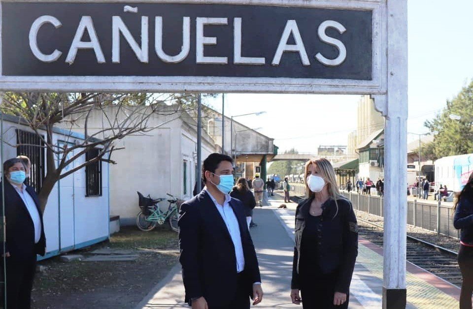  Cañuelas - Fassi supervisó el funcionamiento del Tren Sanitario.