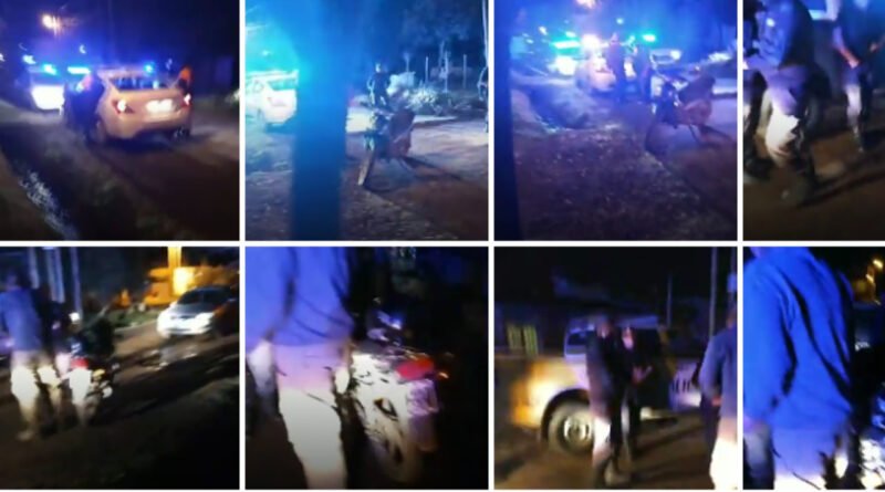 Cañuelas – La Policía le saco la moto a un laburante que repartía leña a domicilio.