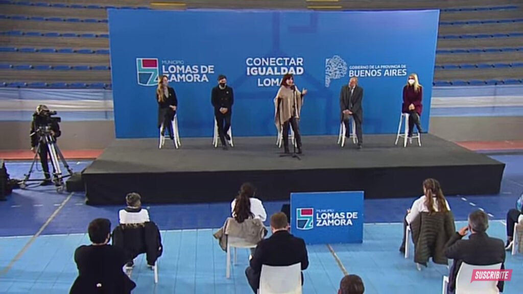 Lomas de Zamora - Presentación del programa Conectar Igualdad con Cristina Fernández