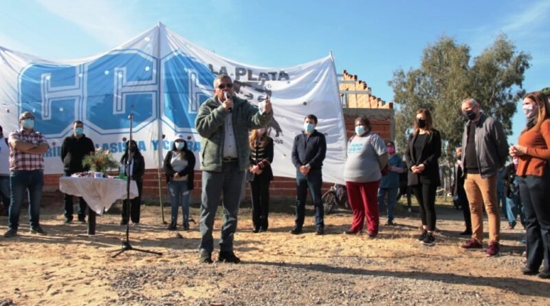 Melchor Romero - Inauguración de la Posta Sanitaria del Barrio La Emilia.