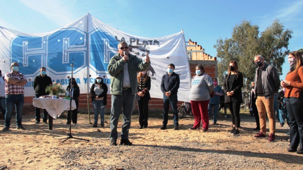 Melchor Romero - Inauguración de la Posta Sanitaria del Barrio La Emilia.
