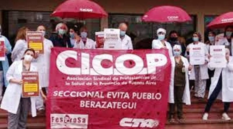 CICOP – Un equipo de salud con salarios dignos y mejores condiciones laborales.