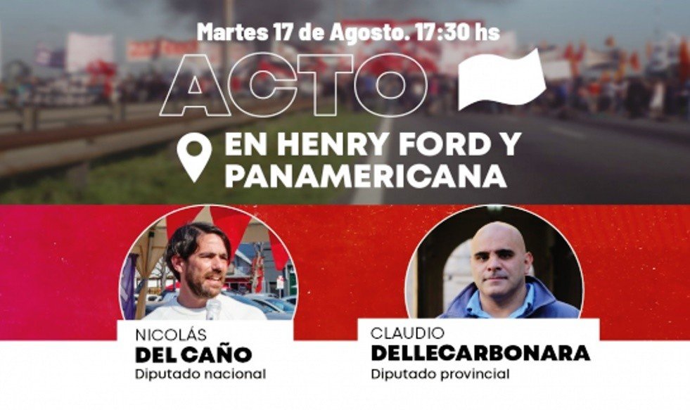 PTS - Martes 17 - 18 hs: el Frente de Izquierda realizará un acto por la reducción de la jornada laboral