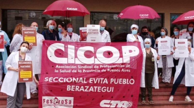 CICOP – le pide al gobernador Kicillof “continuar la paritaria de la ley 10.471 con una propuesta integral a todos los reclamos”