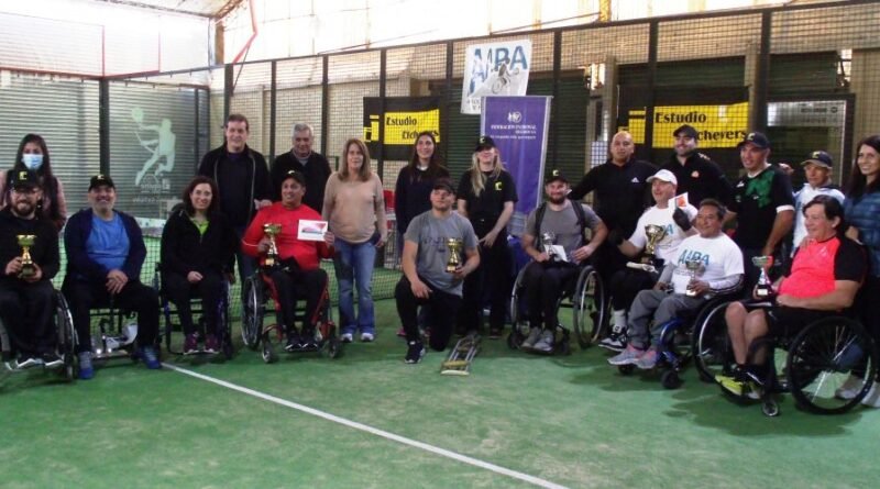 Cañuelas – se desarrollo el 1° Torneo  Nacional de Pádel Adaptado.