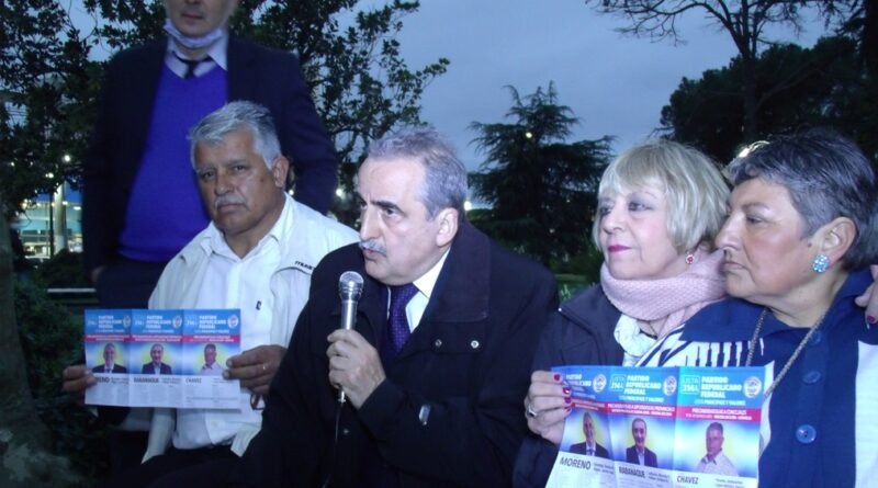 Cañuelas – Guillermo Moreno, Mirta Pérez, estuvo en la Plaza San Martín, con Darío Chavez, Teresa De Luca.