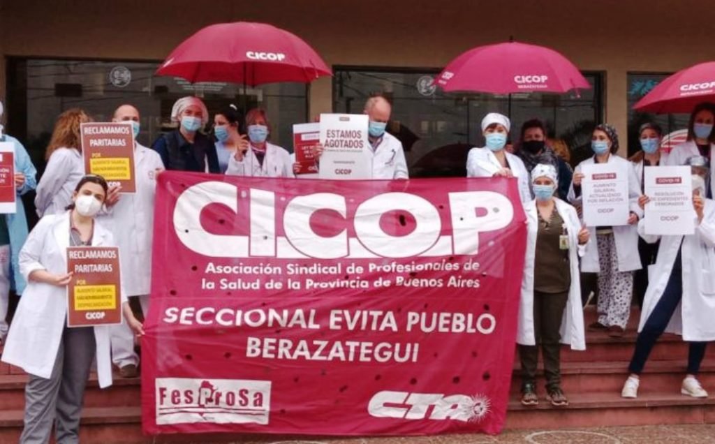 CICOP - le pide al gobernador Kicillof "continuar la paritaria de la ley 10.471 con una propuesta integral a todos los reclamos"