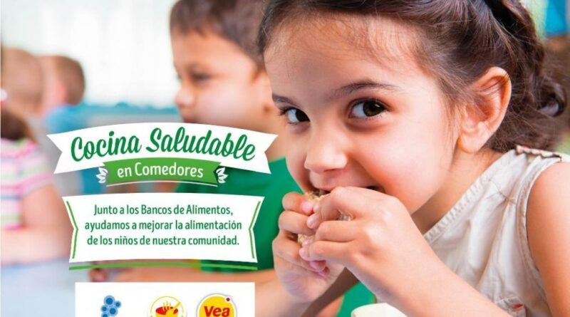 Vea lanzó la 4ta. edición de “Cocina Saludable en Comedores”en alianza con la Red Argentina de Bancos de Alimentos