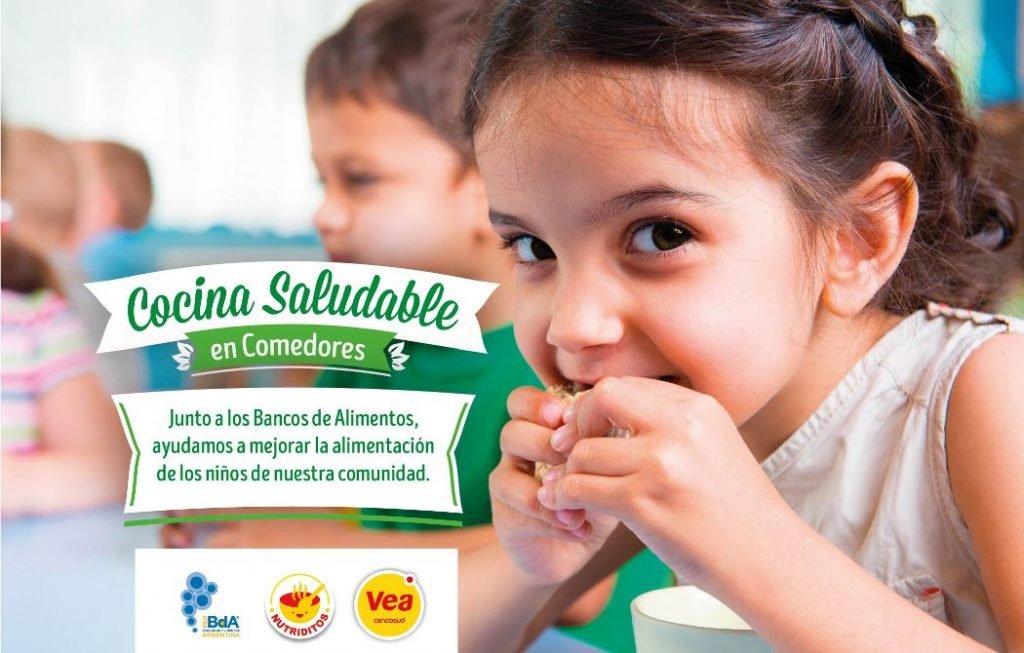 Vea lanzó la 4ta. edición de “Cocina Saludable en Comedores”en alianza con la Red Argentina de Bancos de Alimentos