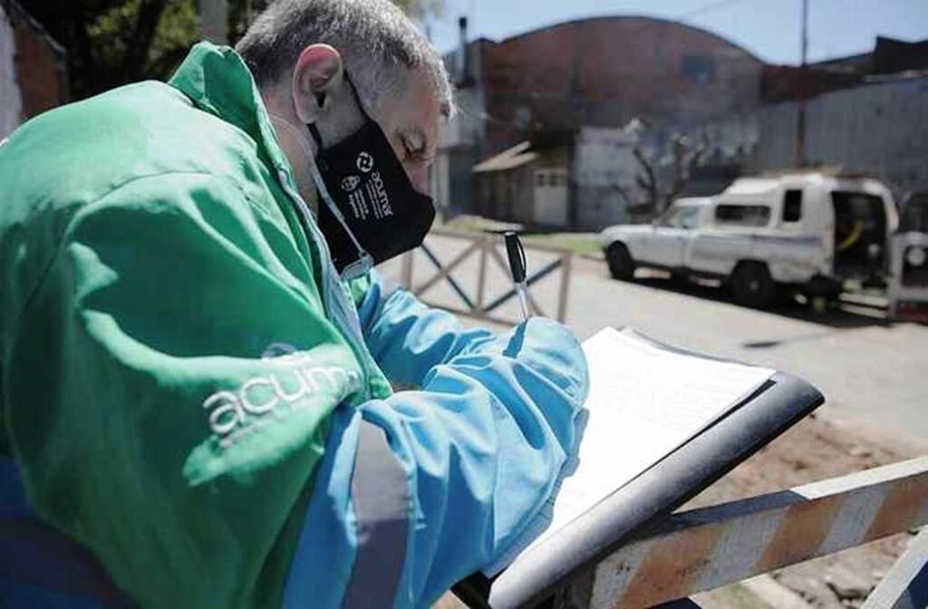 ACUMAR realizó la inspección y clausura de una empresa en Rafael Castillo