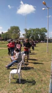 Cañuelas – se están entregando los dni hasta las 12:30 de hoy en la pileta municipal.