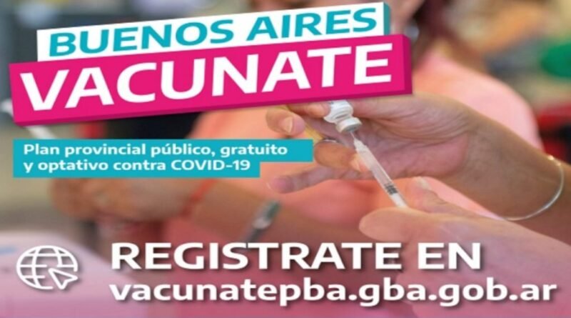 BUENOS AIRES VACUNATE – La Provincia abre la inscripción para niños y niñas de 3 a 11 años