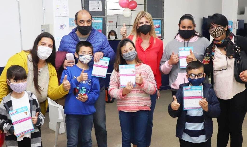 Cañuelas - Esta en marcha las  vacunación pediátrica contra el Coronavirus.