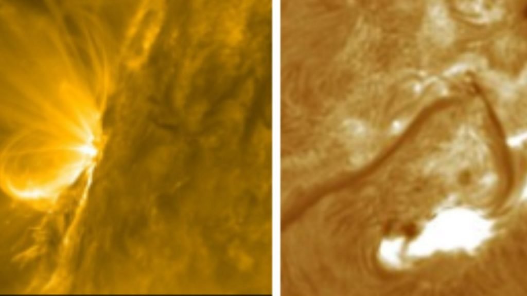 Tormenta de radiación solar Agujero coronal frente a la tierra exceso de protones, Kp 0 y G1.