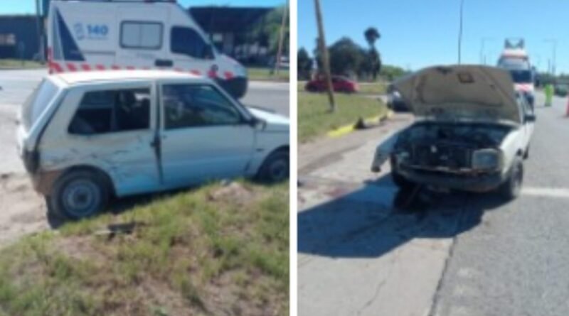 Cañuelas – dos automóviles impactaron en calle Echeverría y Ruta Nacional 205.