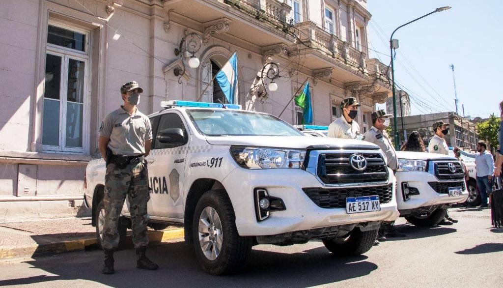 El Ministro de Seguridad Sergio Berni recorrió la Cuarta Sección.