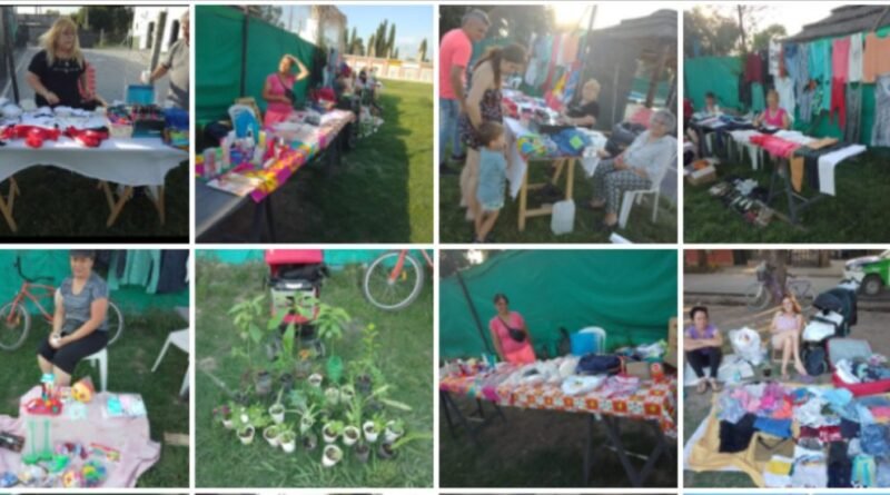 Cañuelas – Nueva jornada de la Feria en la Plaza del Barrio Libertad.
