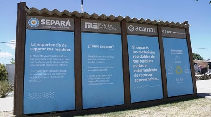ACUMAR - Continúa Ampliando La Red De Estaciones De Reciclado En La Cuenca