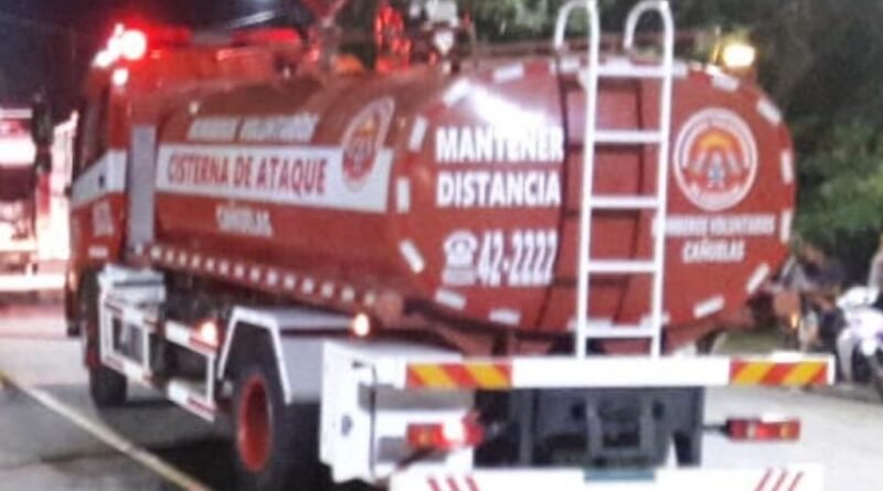Cañuelas – Comunicado de la Asociación de Bomberos  Voluntarios, los incendios están Controlados.