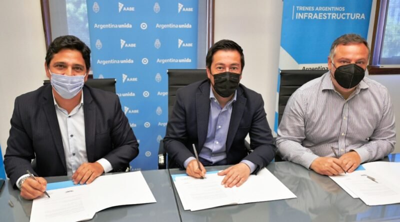  Trenes Argentinos, la ABBE y el Gobierno bonaerense acordaron la cesión de tierras para construir oficinas de cercanía