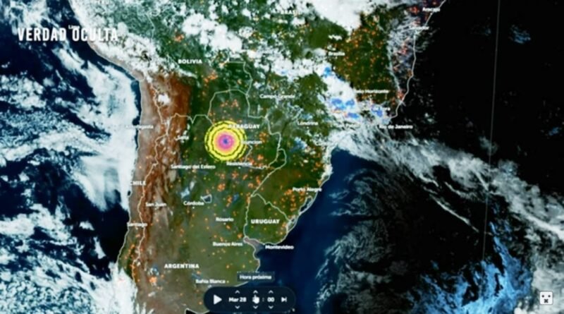 Aparece Fenómeno  Sobre Argentina "Se Espera Una Tormenta Solar Severa