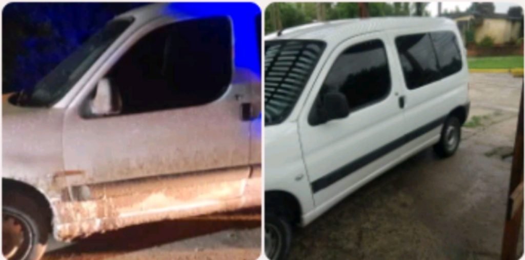Cañuelas - Apareció la Camioneta Robada a  Medrano en Canning.