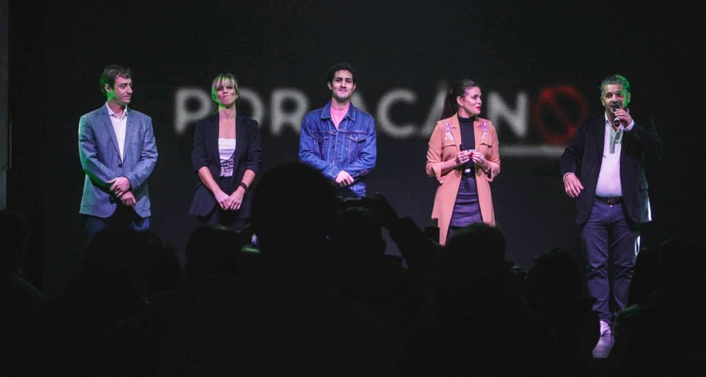 Greenpeace celebró la presentación de su documental “Por Acá No”