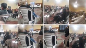 Vicente Casares Cañuelas - los vecinos se reunieron en la Sociedad de Fomento por la Inseguridad.