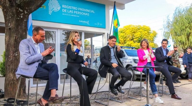 Cañuelas - Con la presencia del gobernador Axel Kicillof, se inauguró la nueva sede del Registro Provincial de las Personas en Máximo Paz.