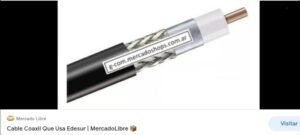 Cañuelas EDESUR  hay diferentes Barrios "sin energía eléctrica" por el cambio de un  cable  cohaccil de aluminio y cobre.