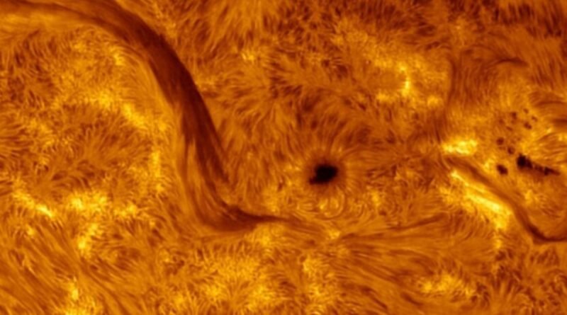 Alerta de Llamarada solar – Gran mancha Solar frente a la Tierra.