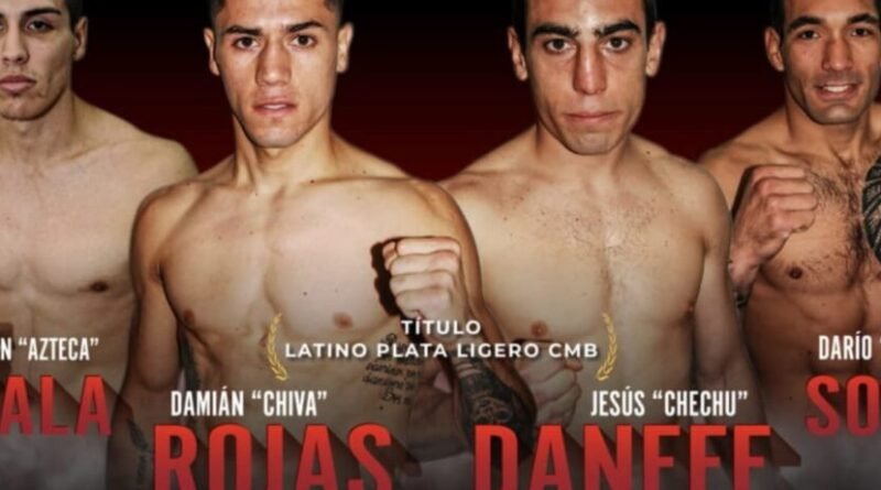 Cañuelas - Jesús Daneff Frente a Damián Rojas por el título latino, hoy  sábado 9
