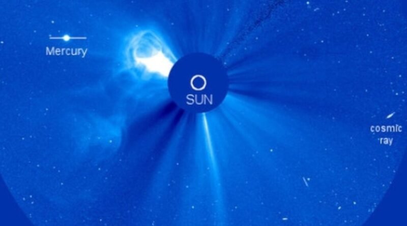Tsunami Solar la mancha solar AR3060 exploto, en la madrugada del 21 de Julio 2022