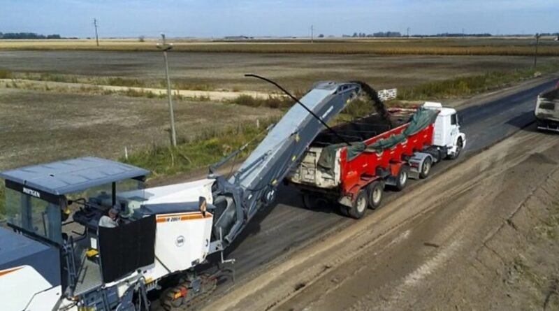 Cañuelas Monte – Avanza la repavimentación en la Ruta Provincial N° 215